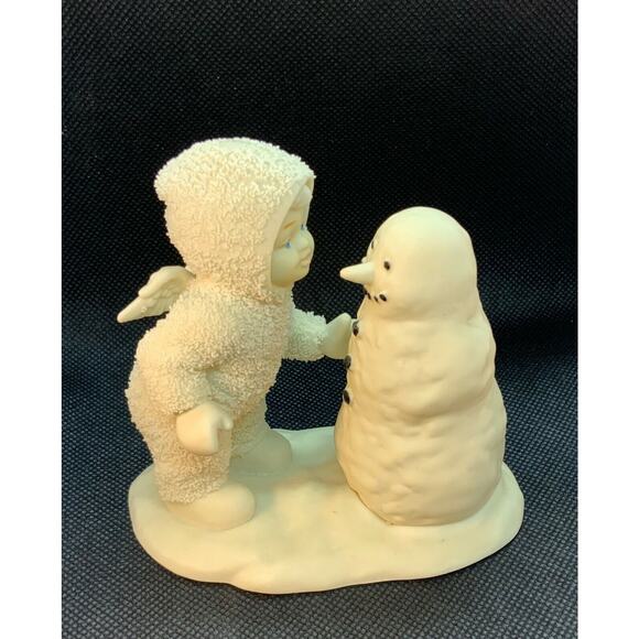Dept 56 Snowbabies ‘WHY DON'T YOU TALK TO ME?”’ #68012 1991-2003 Christmas - Picture 1 of 8